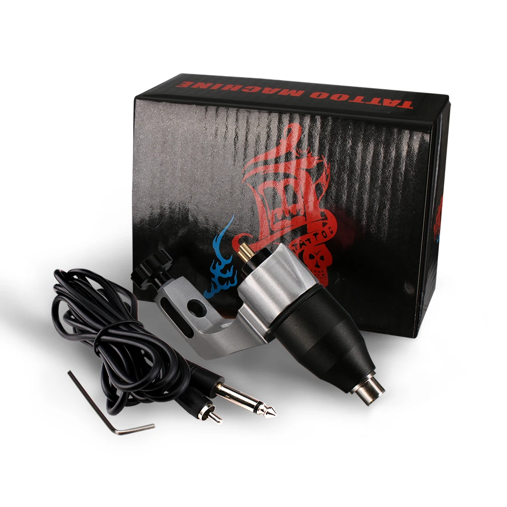 

M635 Stigma Rotary Tattoo Gun Texture Adjustable Stroke Direct Drive RCA Cord 10W Strong Motor Professional Tattoo Machine