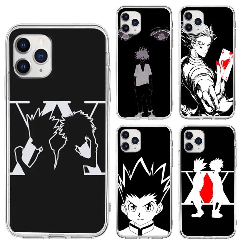 

Anime HXH Hunter X Hunter Phone Case for iphone 6s 7 8plus xr xs max 11 12 13 pro max mini funds clear