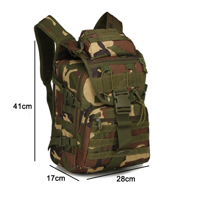 40L тактическая Сумка для кемпинга Молле штурмовые военные рюкзаки армейские