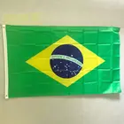 ZXZ бразильский баннер флаг 3x5 футов 90x150 см br бюстгальтер, Бразилия, стиль бразильский, внутреннийнаружный Декор