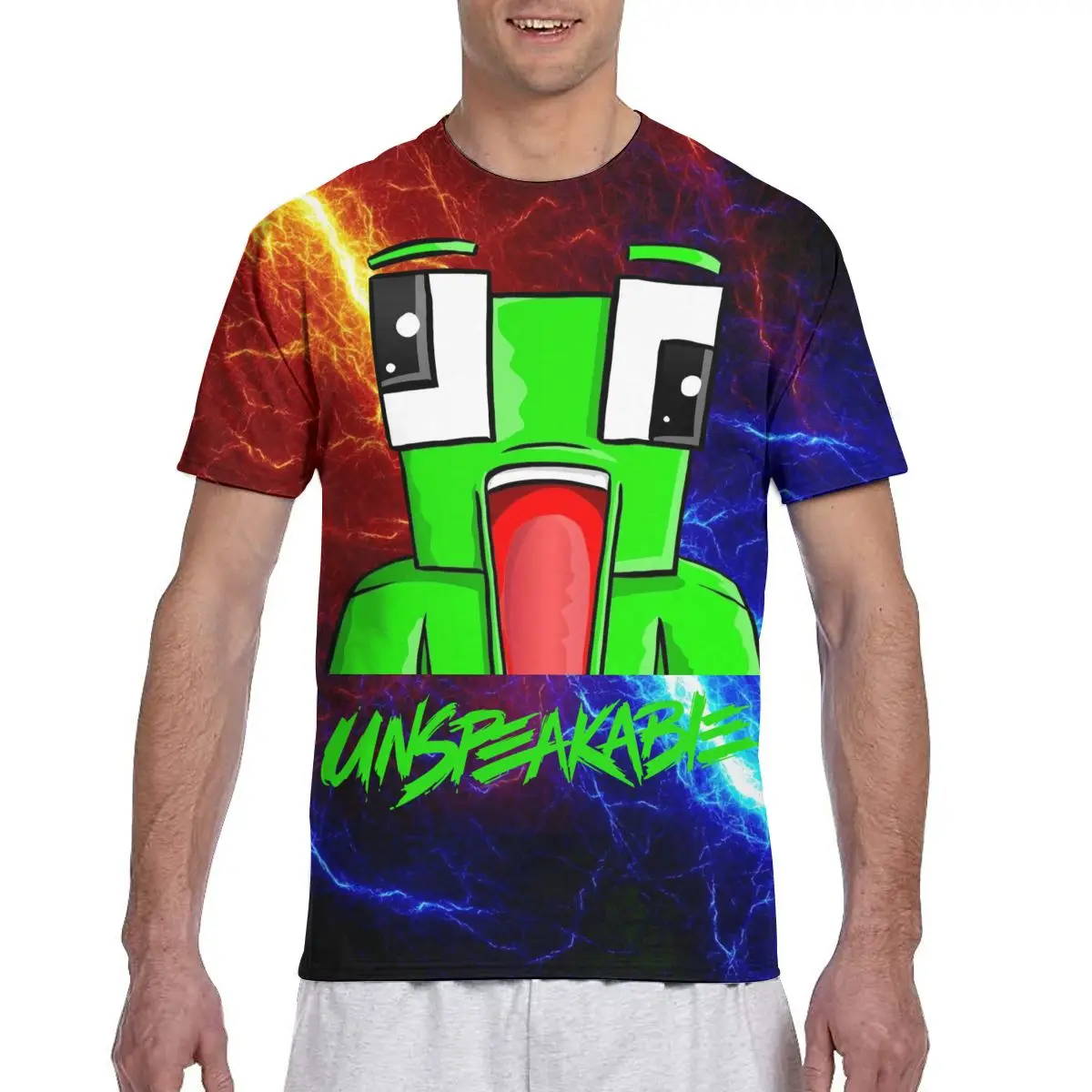 

Unspeakable Men's Basic Short Sleeve T-Shirt