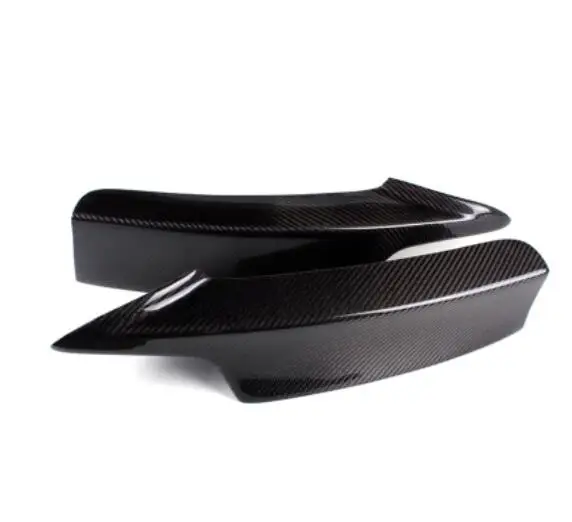 Автомобильный передний бампер из углеродного волокна спойлер разветвители