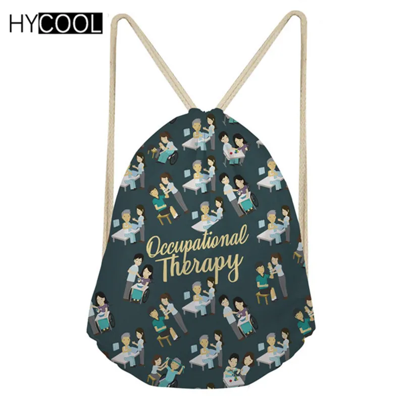 HYCOOL 2019 спортивная сумка с узором для профессиональной терапии Мужская Кулиской