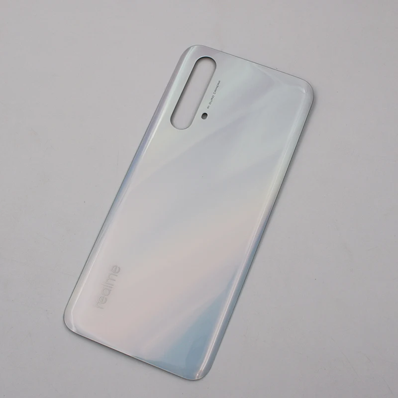 

Новинка, оригинальная задняя крышка батарейного отсека для Realme X3 RMX2142, задняя крышка корпуса, сменная панель для Realme X3 + клейкие наклейки
