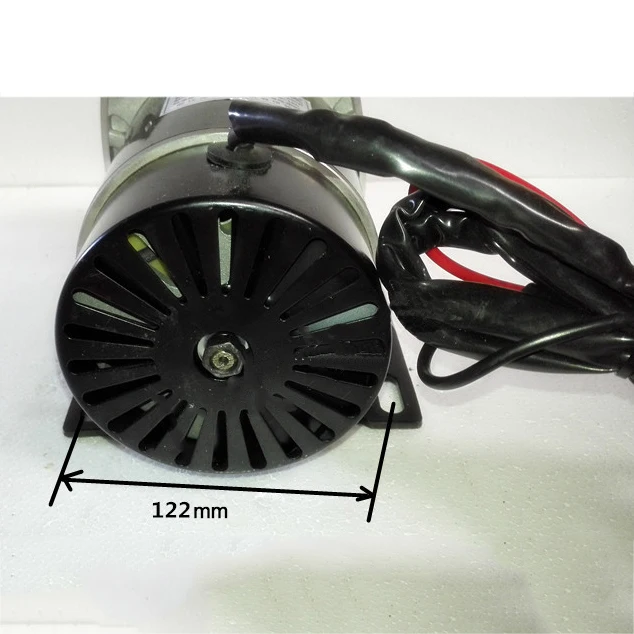 

600W 36V Electric Bicycle Permanent Magnet DC Brush Motor MY1120ZXF for E-Tricycle