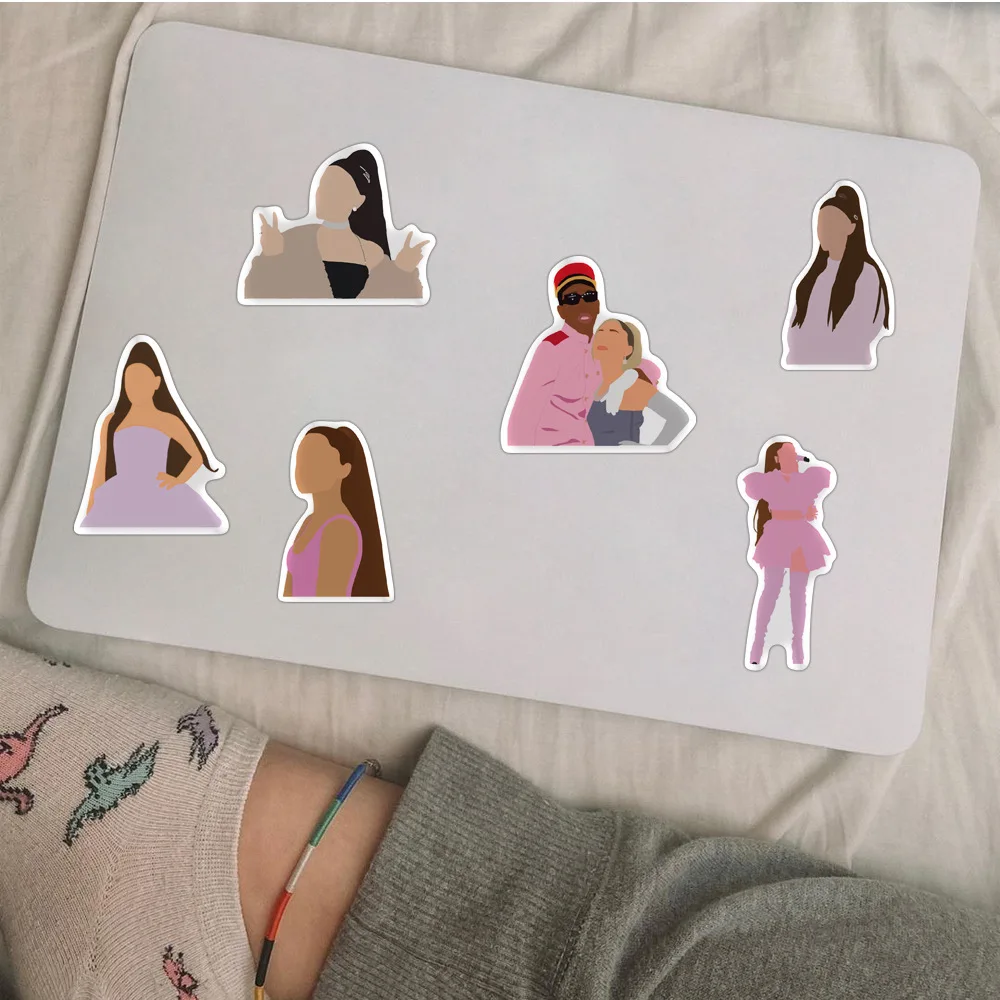 

10/30/50/100PCS Star Ariana Grande Graffiti Sticker For Motorcycle Luggage Water Cup Guitar Waterproof PVC Sticker Kids Toy Gift