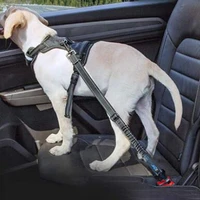dog cat car safety belt dog seat belt adjustable pet reflective nylon vehicle seatbelt harness for small medium large dog
