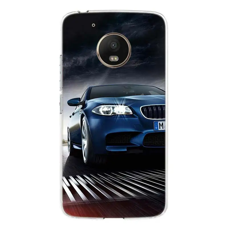 Модный чехол для телефона с изображением спортивных автомобилей Motorola Moto G9 G8 G7 G6 G5S