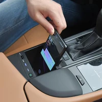 15W Car QI wireless charger for Lexus ES ES200 ES260 ES300H ES350 2019 2020 2021 fast phone charger charging case phone holder