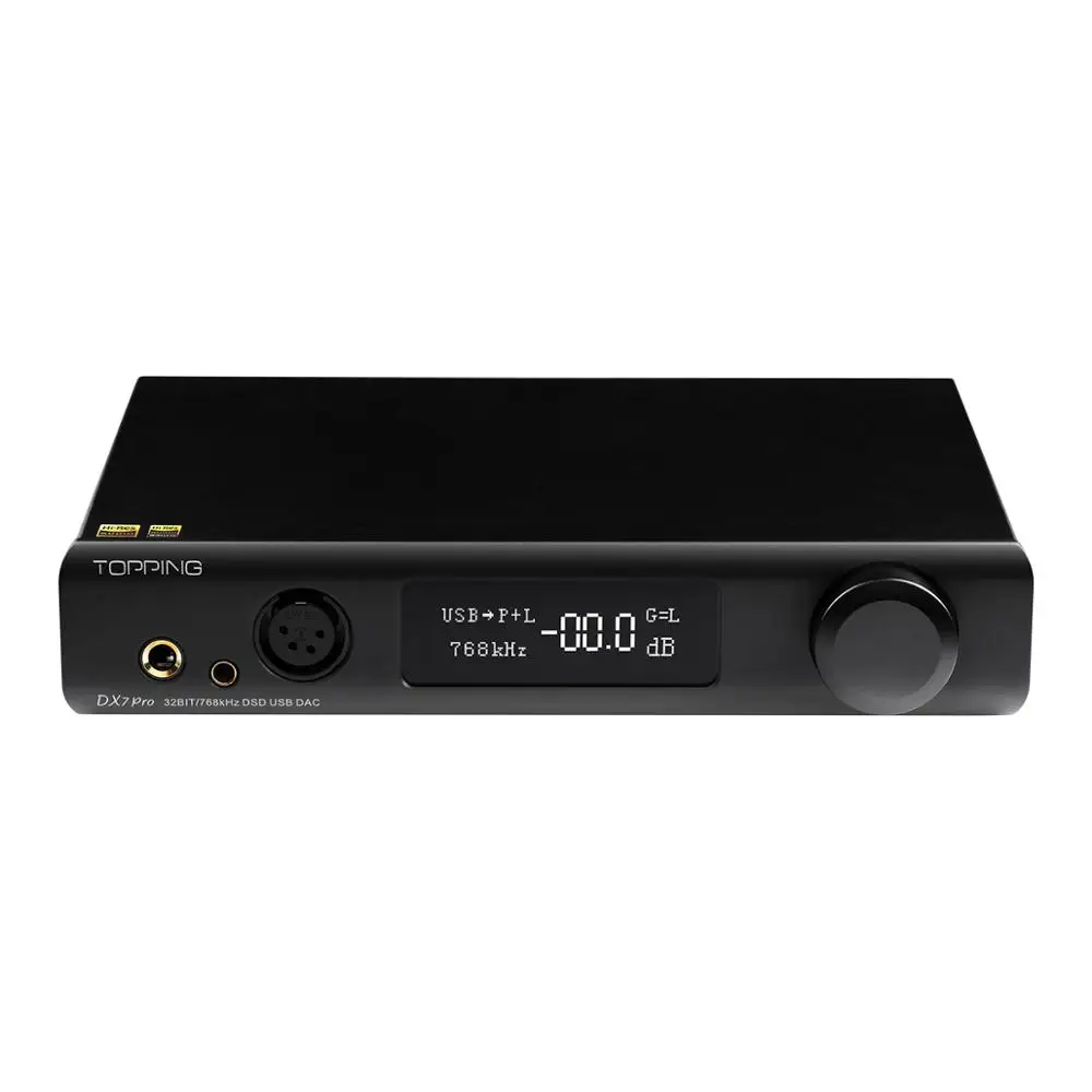 Новинка TOPPING DX7PRO ES9038PRO USB DAC XMOS XU208 усилитель для наушников CSR8675 Bluetooth 5 0 LDAC DSD1024 32 бит