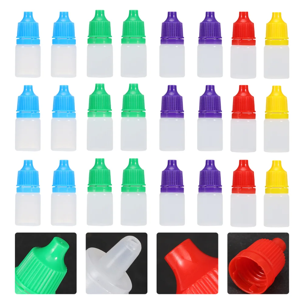 

50pcs Pigment Ink Bottle Paints Tool Pigments Storage Bottle Organizer