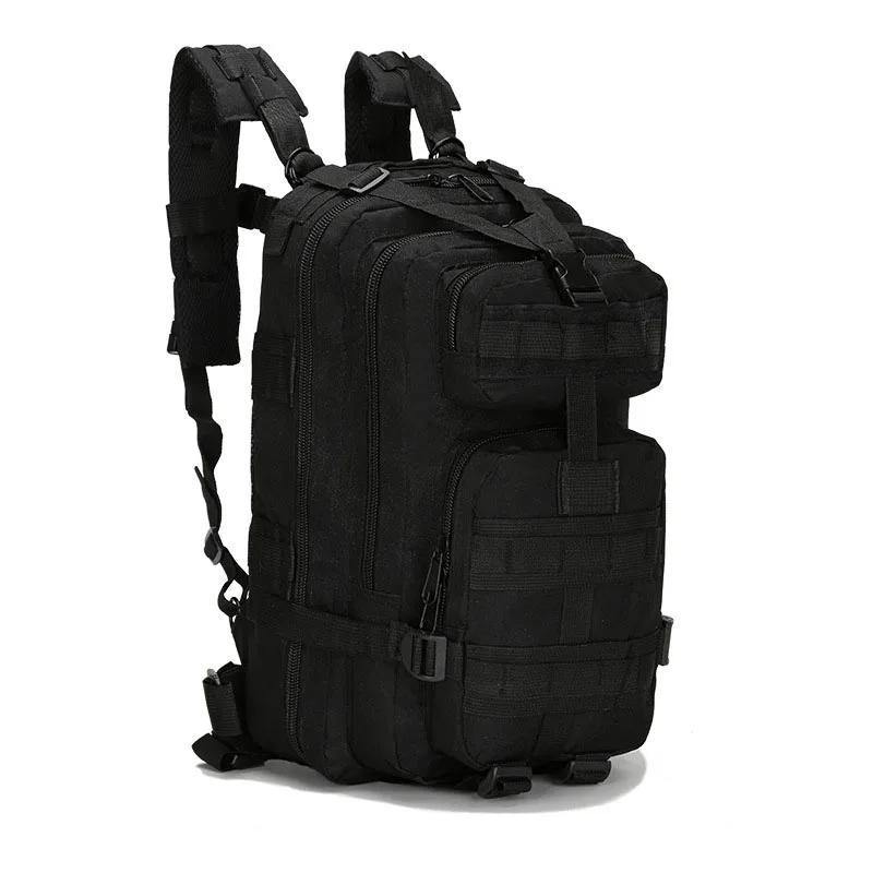 Черный New Waterproof Oxford Mountaineering Backpack 25L Large Capacity Travel Backpack Best Quality Outdoor Luggage Bag Men's Backpack - Цвет: Черный