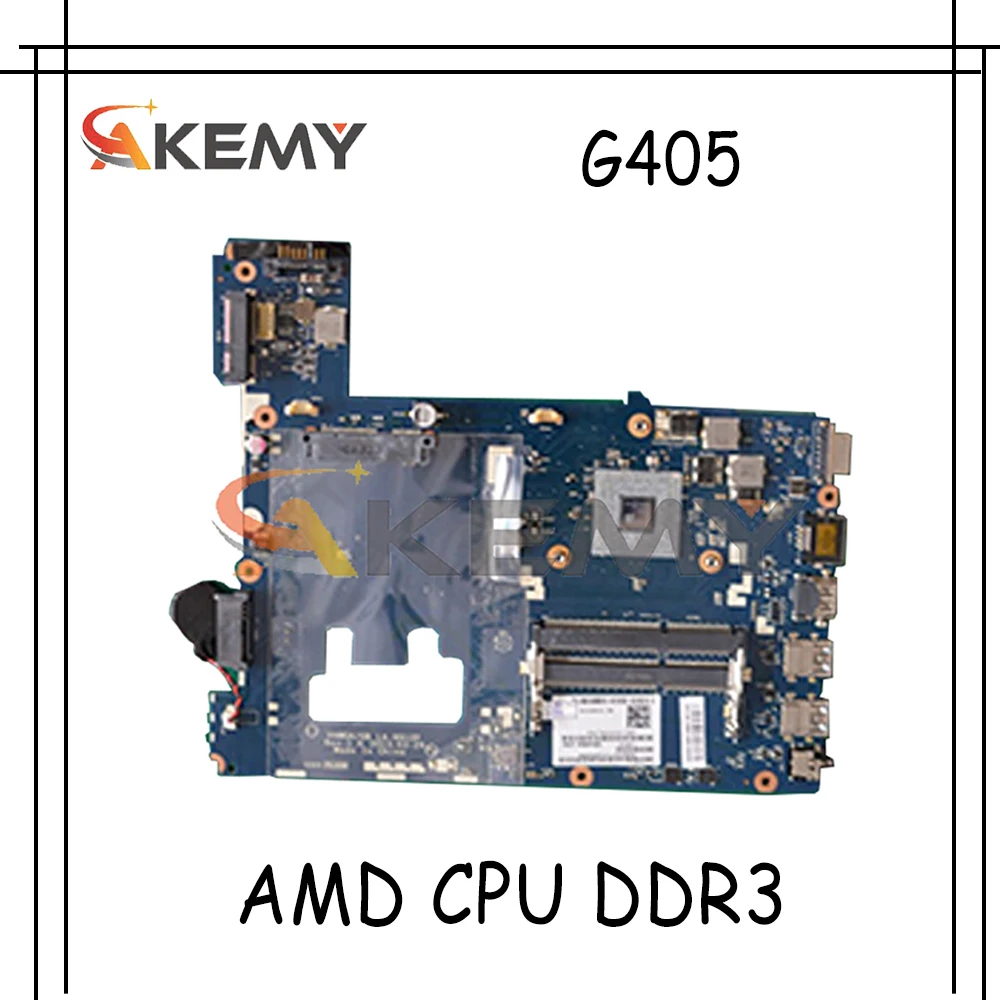 

Akemy VAWGA/ГБ LA-9912P материнская плата для ноутбука Lenovo G405 ноутбук материнская плата AMD процессор DDR3 100% тесты работы
