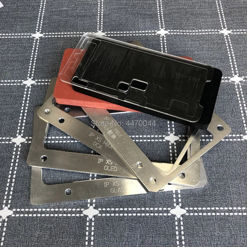 Для iPhone X XS Max XR11pro max ЖК-экран форма для ламинирования поляризатор для пленки ОСА Выравнивание Плесень Для YMJ Q5 A5 вакуумный ламинатор