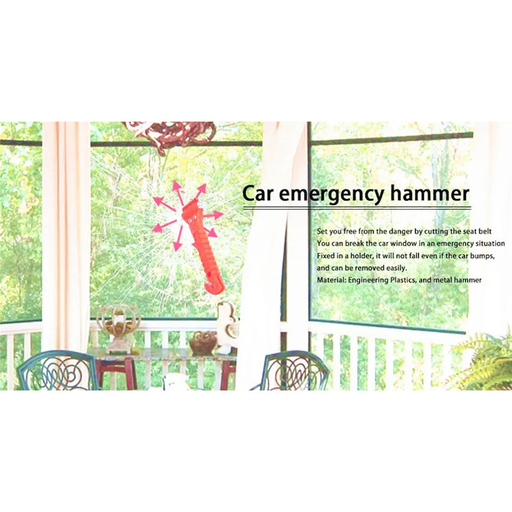 Аварийный мини молот для безопасности автомобиля спасательный ремень резак