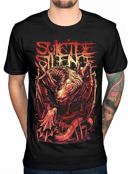 

Suicide Silence Us Vs Them T-Shirt Deathcore Music Album Chris Garza