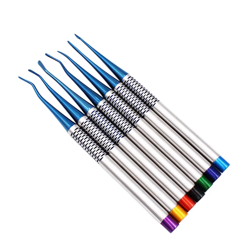 7 шт./компл. зубной извлечения набор инструментов Титан сплав имплантанта