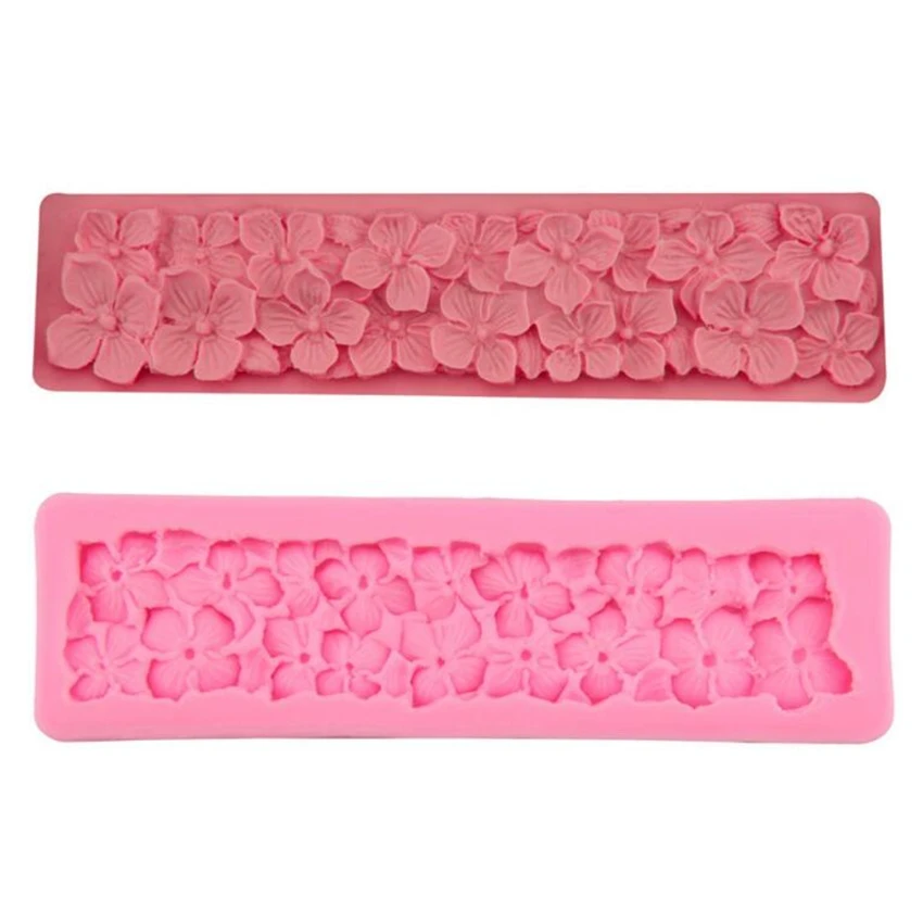 Горячая Распродажа силиконовая форма сделай сам в виде листа цветка кружева