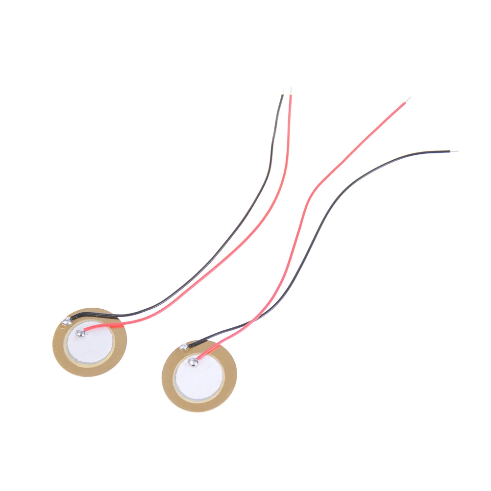 10 шт. горячая распродажа 20 мм пьезо Керамика элементы эхолот Сенсор триггер
