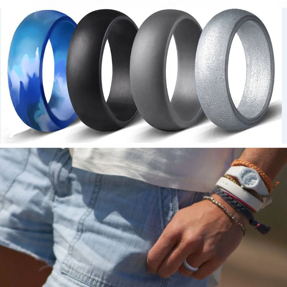 2019 Силиконовое кольцо для спорта на открытом воздухе Гипоаллергенное кроссфита