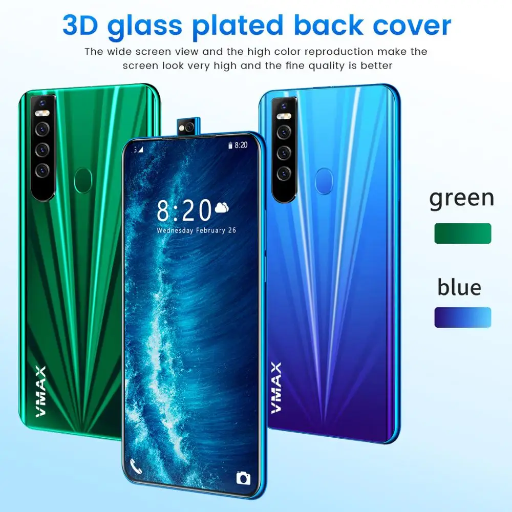 Последняя телескопическая Камера смарт мобильный телефон CECTDIGI V15 Pro Plus 2GB