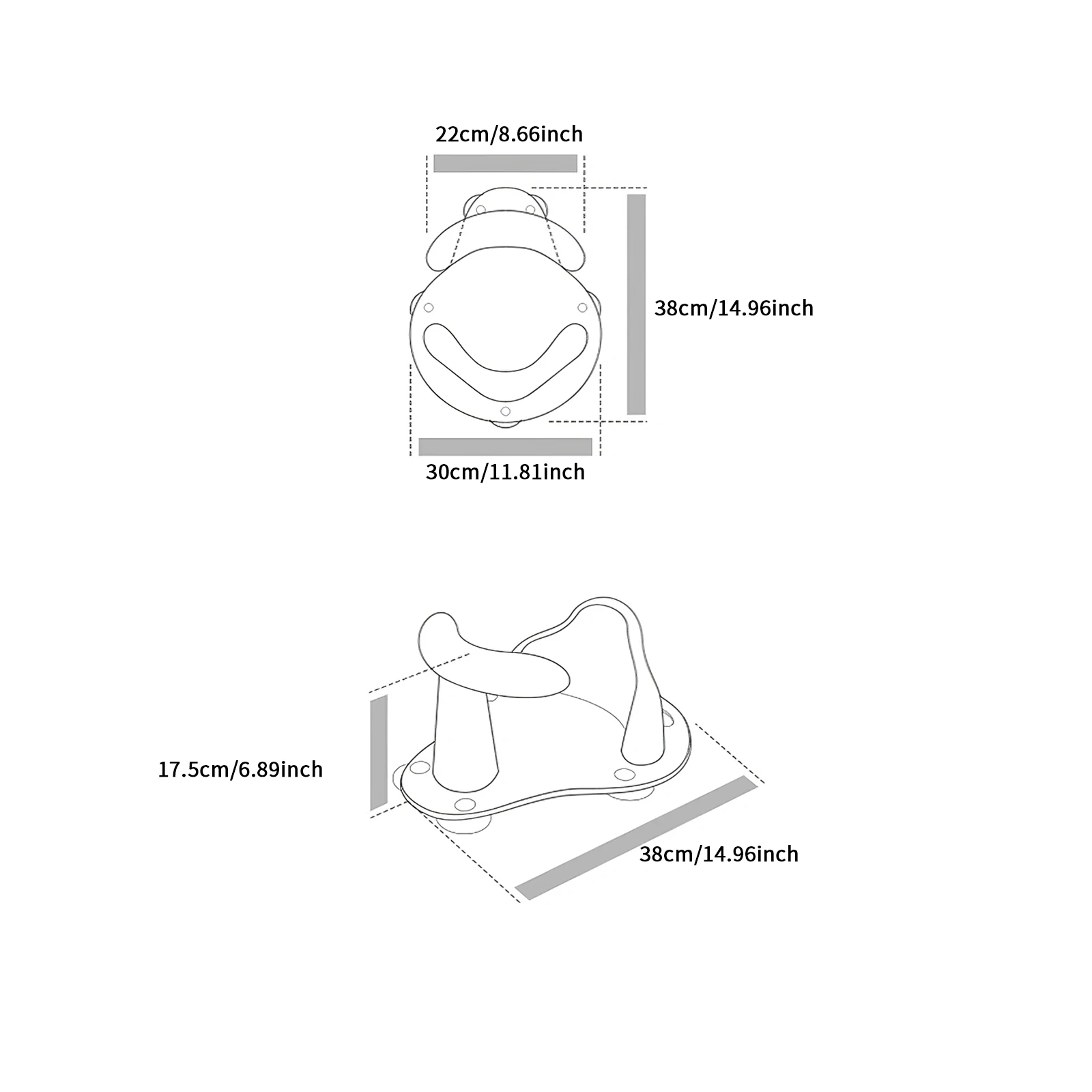 

Infant Bathtub Pad Seats Baby Bath Seat Non-Slip Bathroom Bathtub Chair Children Shower Seats Mat Antiskid Bath Chairs Baby Care