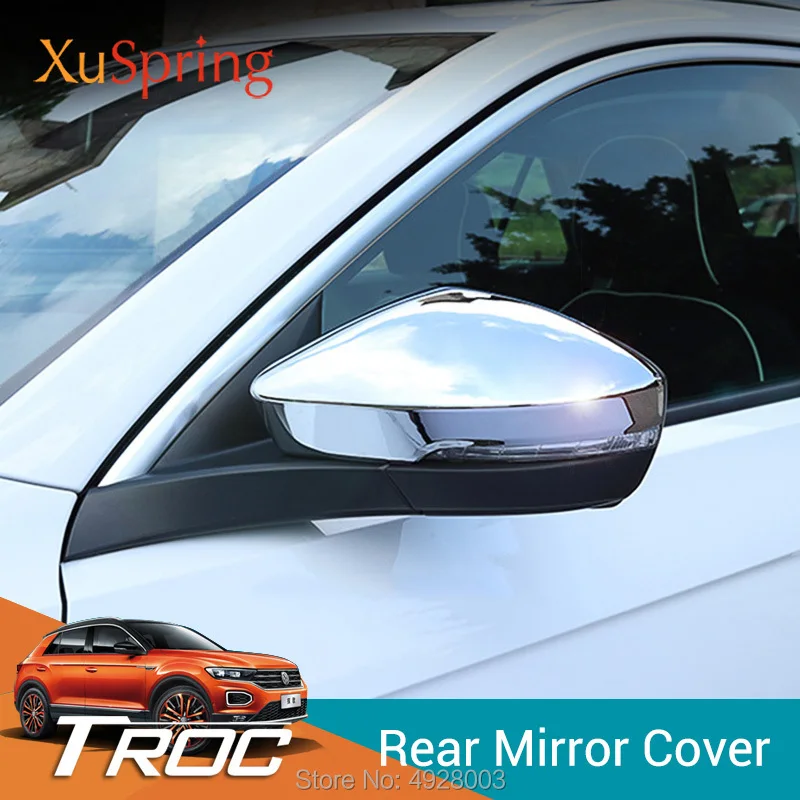 Защитные наклейки на зеркало заднего вида для Volkswagen VW T-roc Troc 2017 2018 2019 2020 2021 |