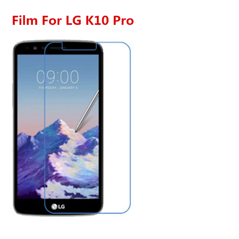 1/2/5/10 шт. ультратонкая прозрачная защитная пленка для HD ЖК-экрана с тканевой пленкой для очистки для LG K10 Pro.