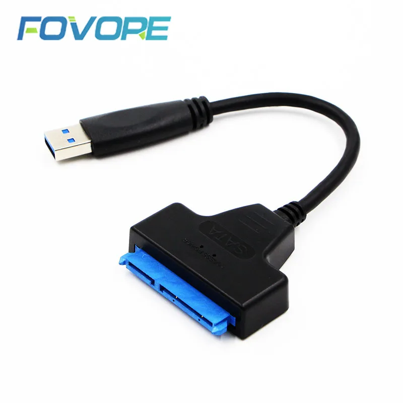 Адаптер SATA III USB 3 0 кабель внешний жесткий диск к Serial ATA 22pin конвертер W/ UASP для 2 5