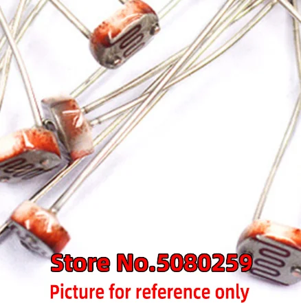 

20PCS 5506 5516 5528 5537 photoresistor photoelectric switch photoelectric sensor detection element 5MM