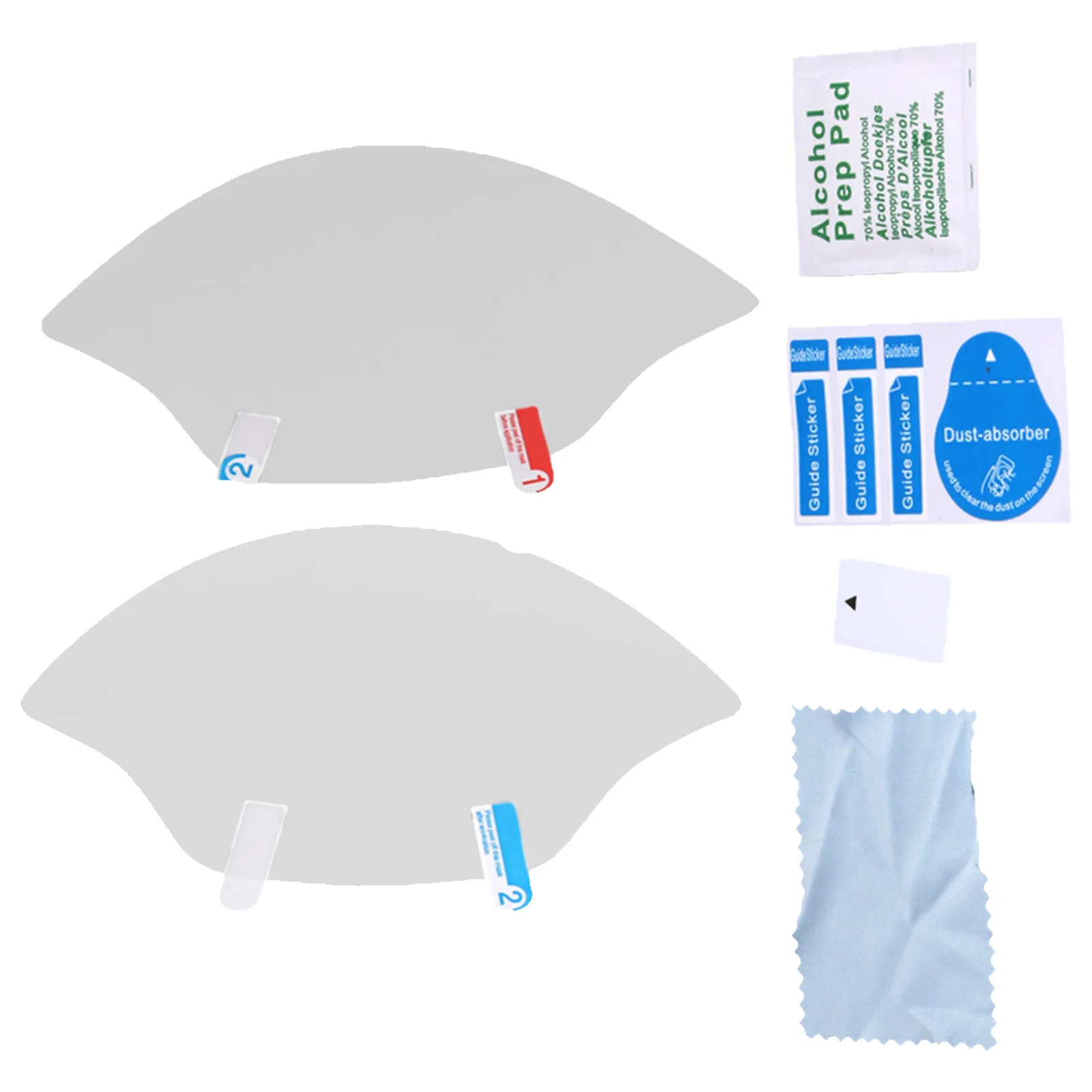 

2 Pcs Premium TPU Film Motorcycle Cluster Scratch Protection Film Screen Protector For Vespa Gts 2017-2019