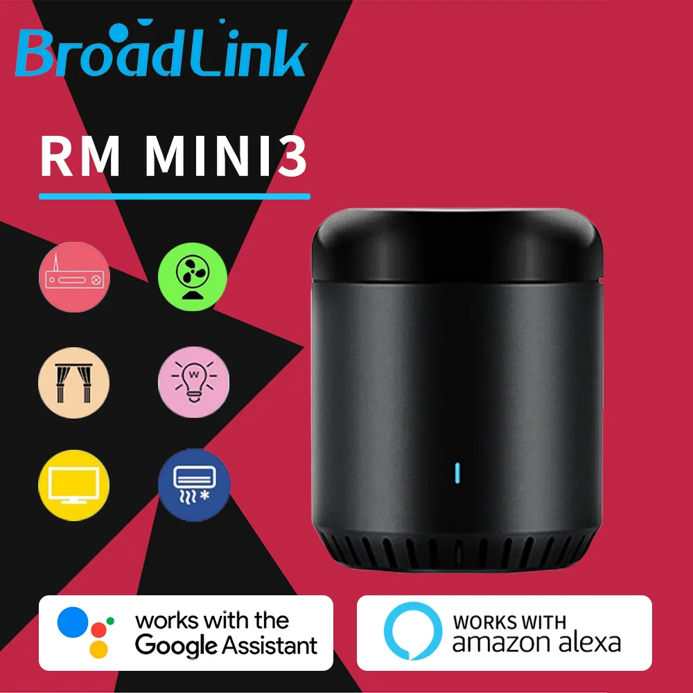 Пульт дистанционного управления Broadlink RM Mini3 RM4 Mini Wi Fi универсальный с ИК