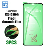 1 3pcs full soft ceramic screen protector for iphone 11 pro x xr xs max protective film for iphone 12 13 pro max mini not glass