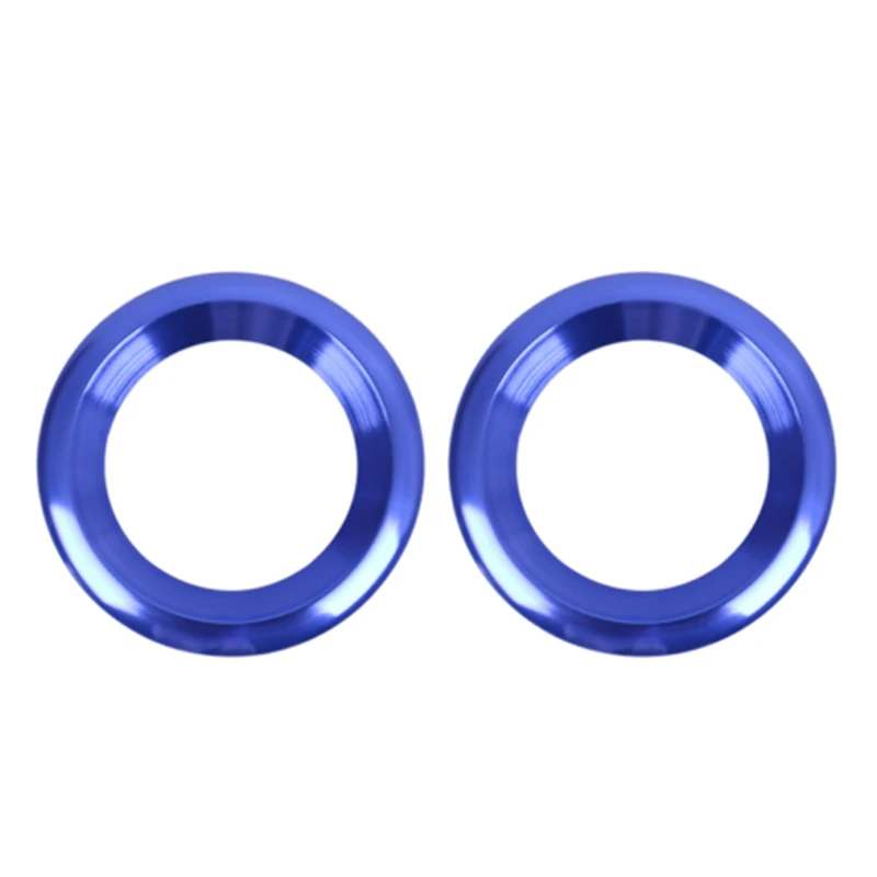 2 шт. автомобильный аудио радио динамик отделка кольца алюминиевый сплав кольцо