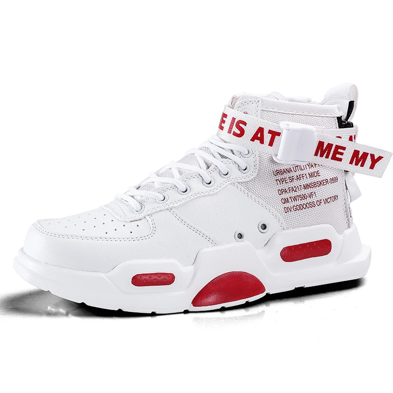 Унисекс зима теплый плюш высокие кроссовки Для мужчин супер крутые ботильоны с