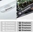 4 шт., автомобильные наклейки-эмблемы на дверные ручки