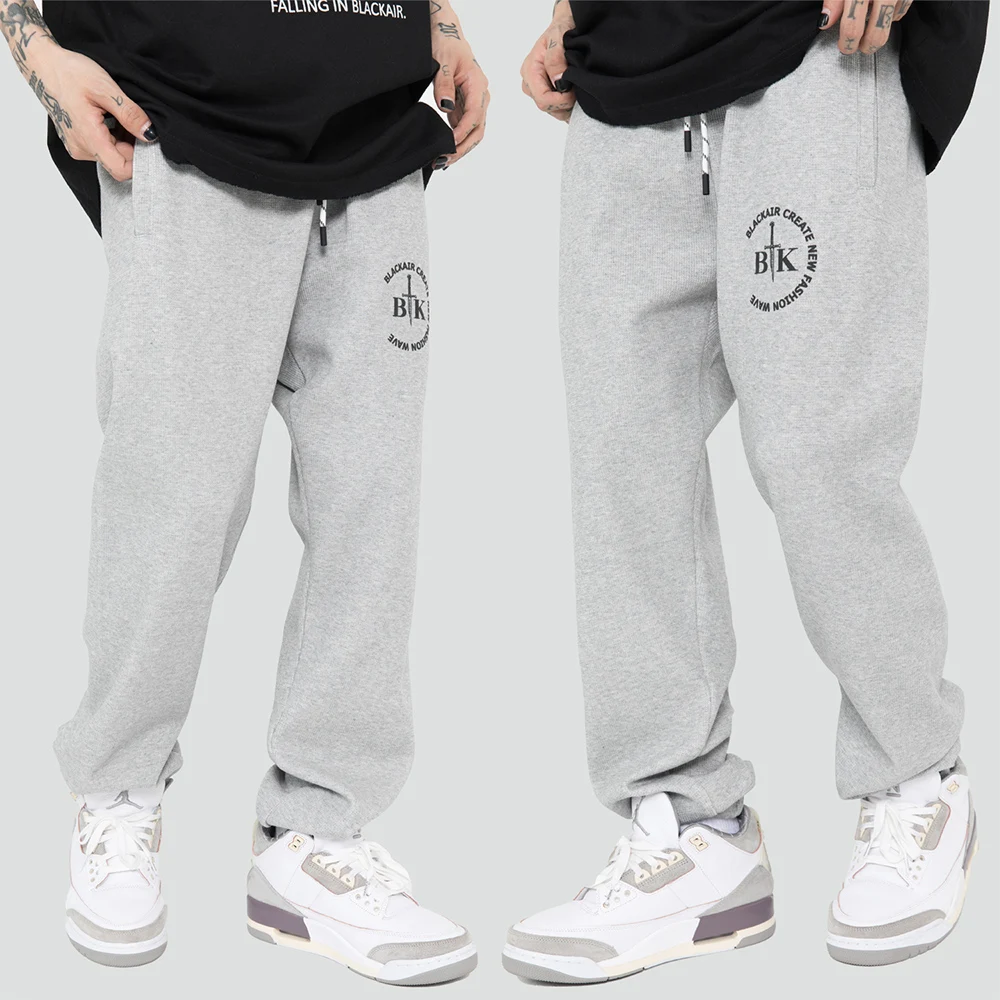 

Winter Fleece Lined Sweatpants Streetwear Men Clothing Harajuku Pants Men Techwear Cargo Pants Anime Baggy Pants Anime Joggers