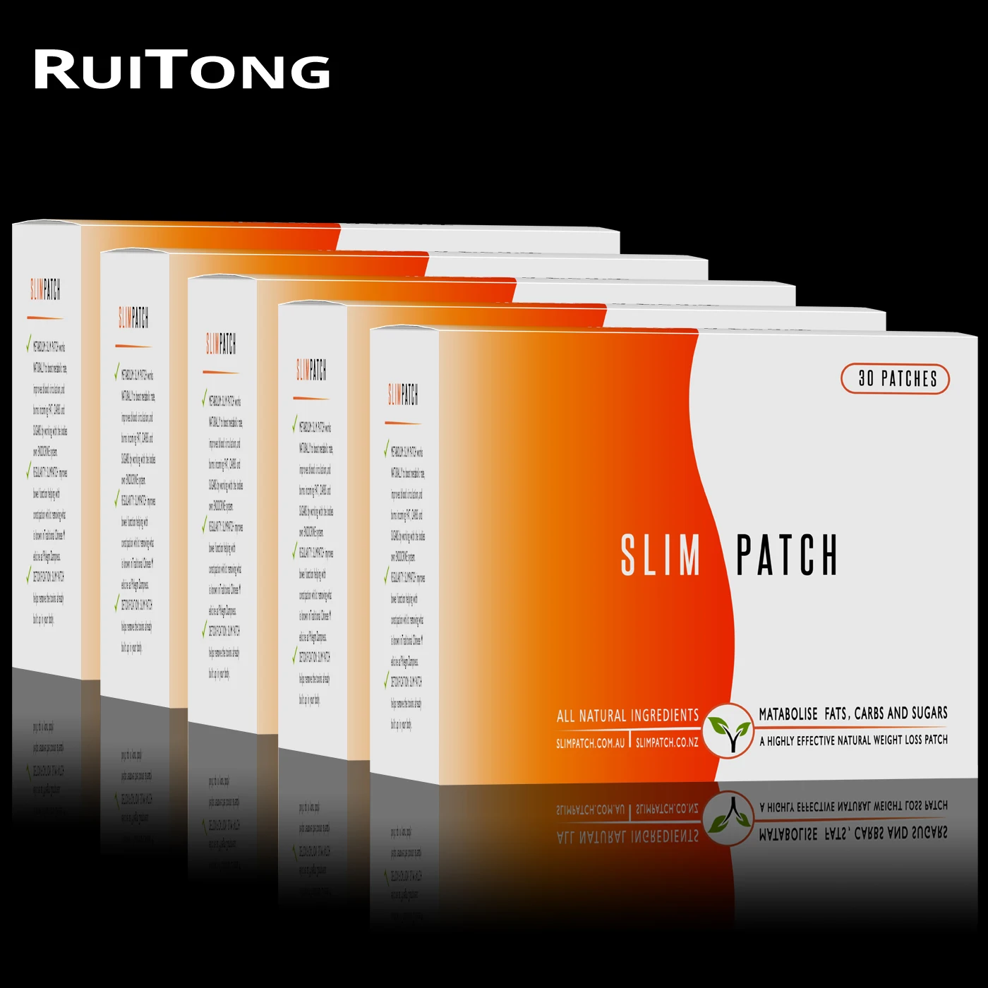 Пластыри для Похудения 5 коробок/150 шт. пластыри похудения сжигания жира на животе