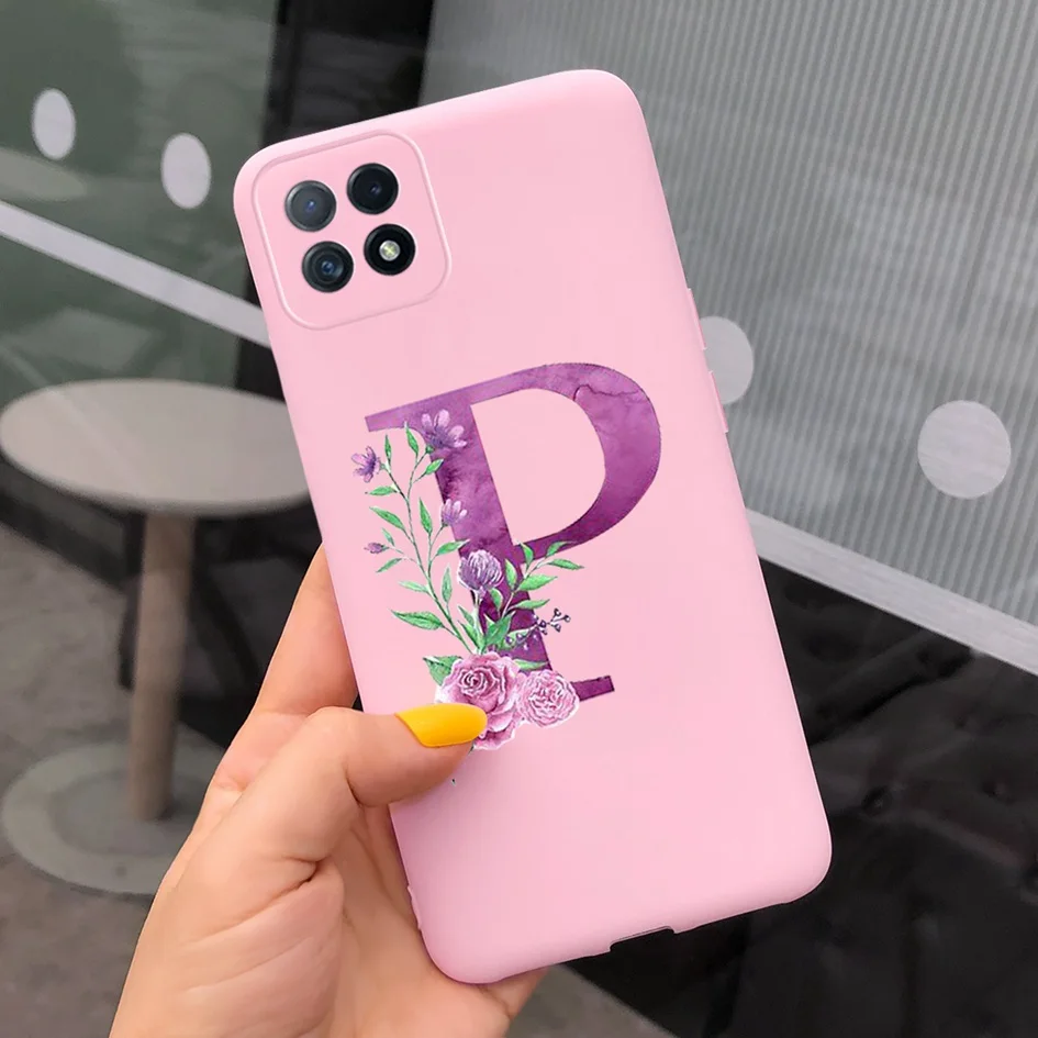 Чехол для OPPO A72 A73 4G 5G букв мягкий ТПУ чехол телефона OPPOA72 CPH2067 OPPOA73 CPH2099 оболочка