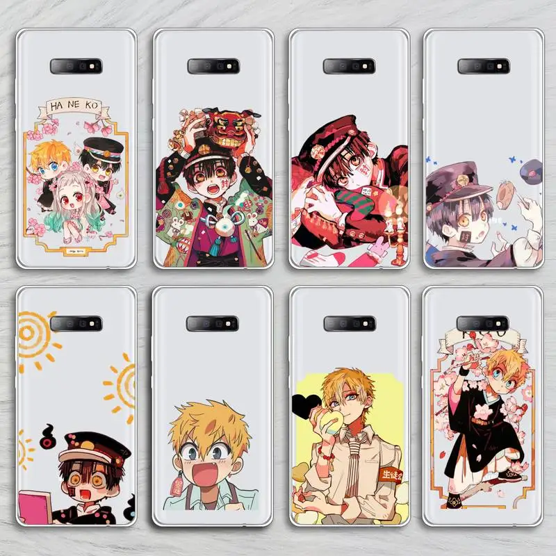 

Toilet Bound Hanako Kun Phone Case Transparent for Samsung A71 S9 10 20 HUAWEI p30 40 honor 10i 8x xiaomi note 8 Pro 10t 11