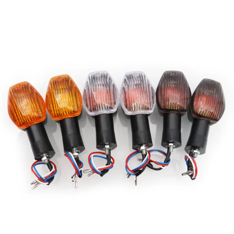 2 шт. 12 в желтый освещение индикаторы для мотоцикла мигалка 3 цвета мотоцикл