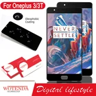 100% тестирование 5,5 ''OLED ЖК-дисплей с рамкой для Oneplus 3 A3000 3T A3010 Дисплей кодирующий преобразователь сенсорного экрана в сборе для ремонта Запчасти