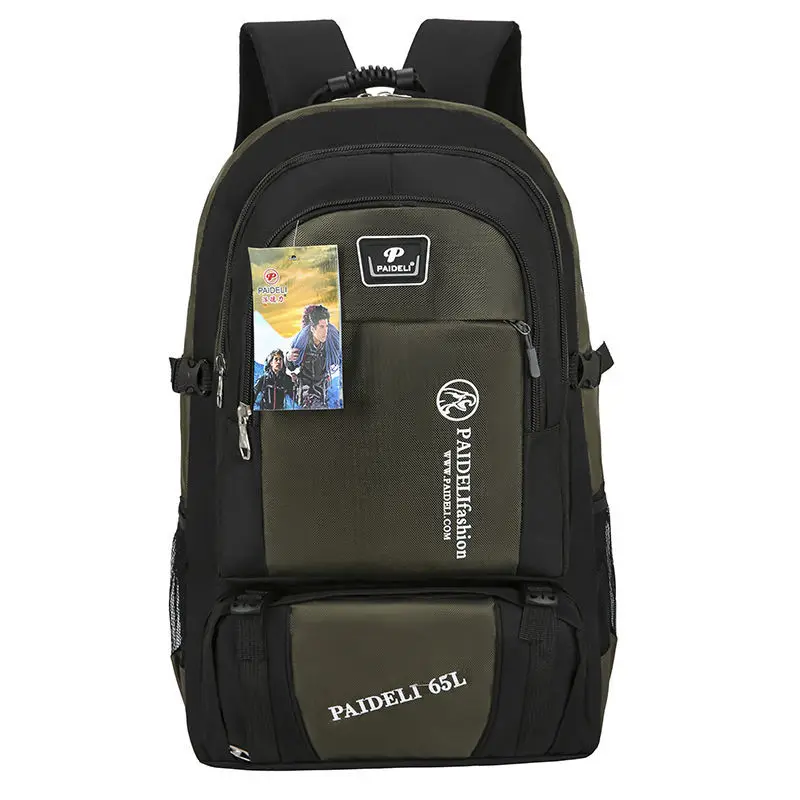 

New Fashion Men's Backpack Multifunction Large Capacity Wear-resistant Waterproof Outdoor Hiking Travel Computer Student Bag