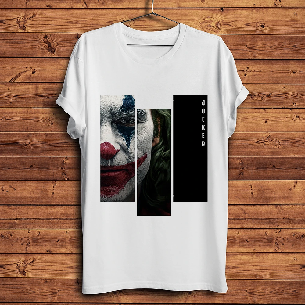 

Joaquin joker Phoenix funny artistic t shirt men summer new white casual homme cool streetwear t-shirt unisex