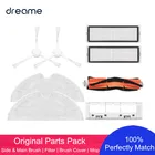 Оригинальные чистящие части боковой щетки, тканевая швабра, основная щетка, крышка щетки, фильтр для Dreame D9 энергоискателя RLS3