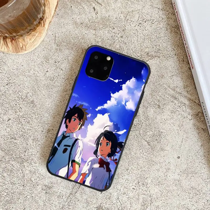 

Anime Your Name Phone Case for iPhone 8 7 6 6S Plus X 5S SE 2020 XR 11 12 Pro mini pro XS MAX