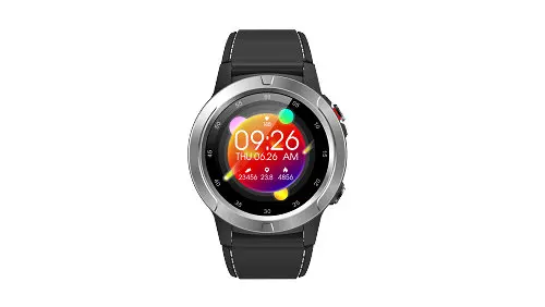 Многофункциональные часы лица Смарт часы с gps-компас smartwatch мужские спортивные часы bluetooth Вызов дистанционный фото смарт-браслет для женщин - Цвет: black silver