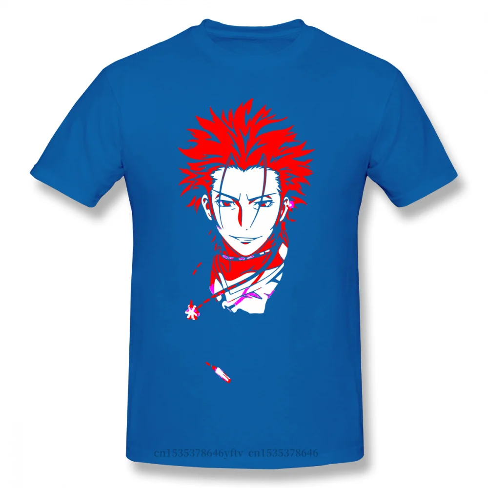 

2021 Leisure Fashion 100% cotton T-shirt Men K Project Yashiro Isana Neko Kuroh Anime s Funny Tops Mikoto Suoh Pure Harajuku