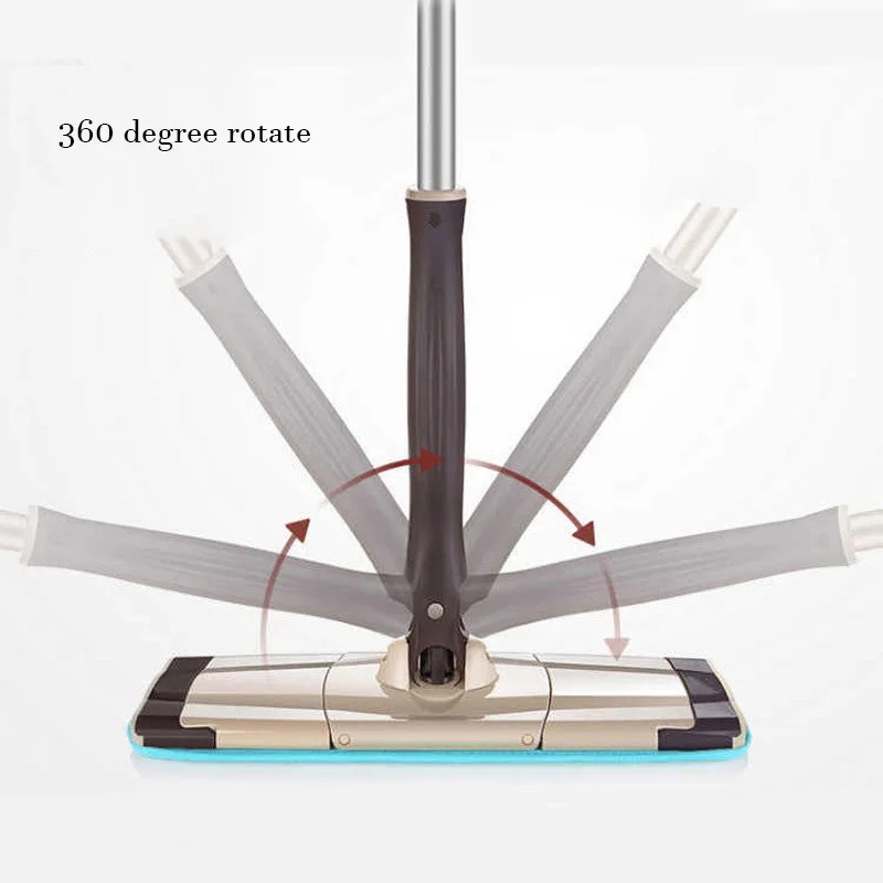 Швабра для пола X type из микрофибры с 3 шт. тканью швабры сменная мытья без рук