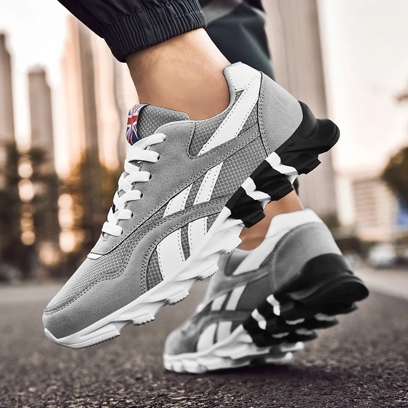 

Hot Breathable Sport Walking Shoes for Men Plus Size Running Sneakers Men Trainers Spring Summer Athletic Shoes Cheap Footwears